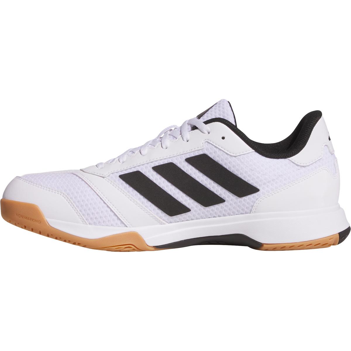 adidas Ligra 8 Håndballsko Herre FTWWHT/COUGRN/CBLACK