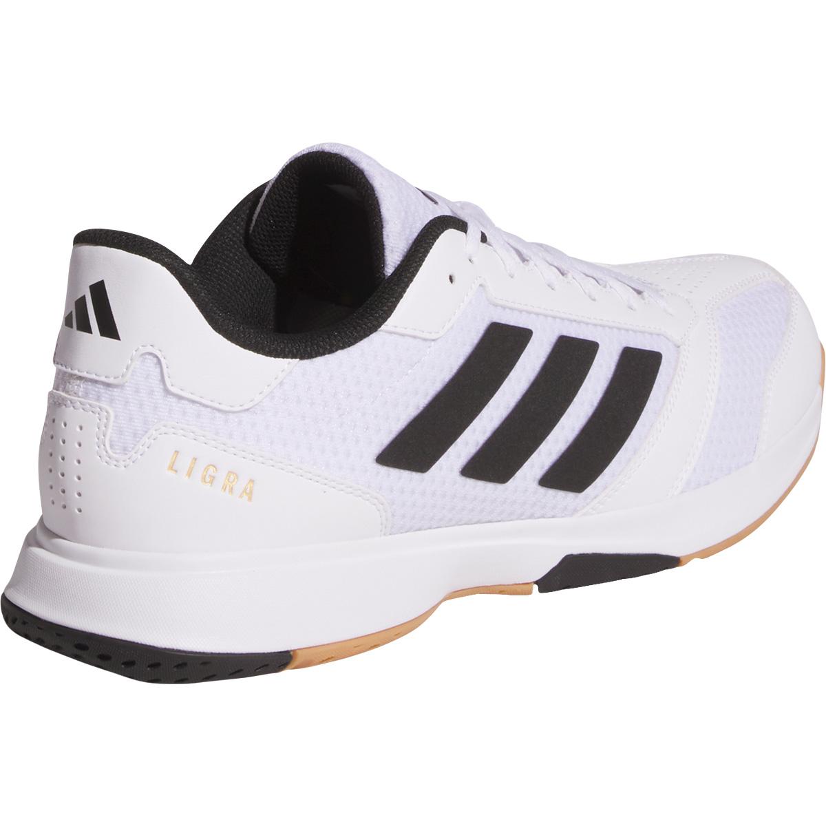 adidas Ligra 8 Håndballsko Herre FTWWHT/COUGRN/CBLACK