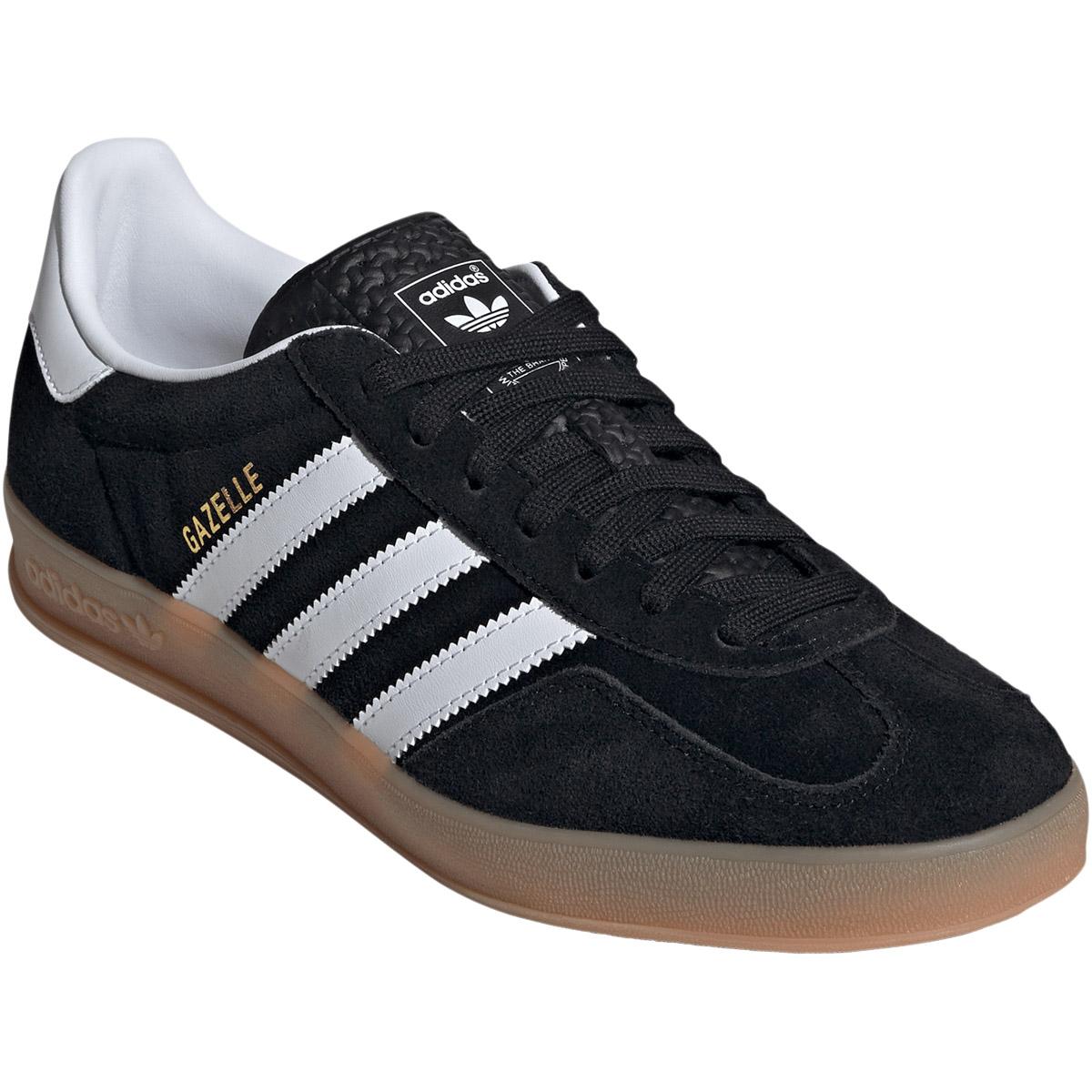 adidas Originals Gazelle Indoor Suede Sneakers Herre CBLACK/FTWWHT/GUM2
