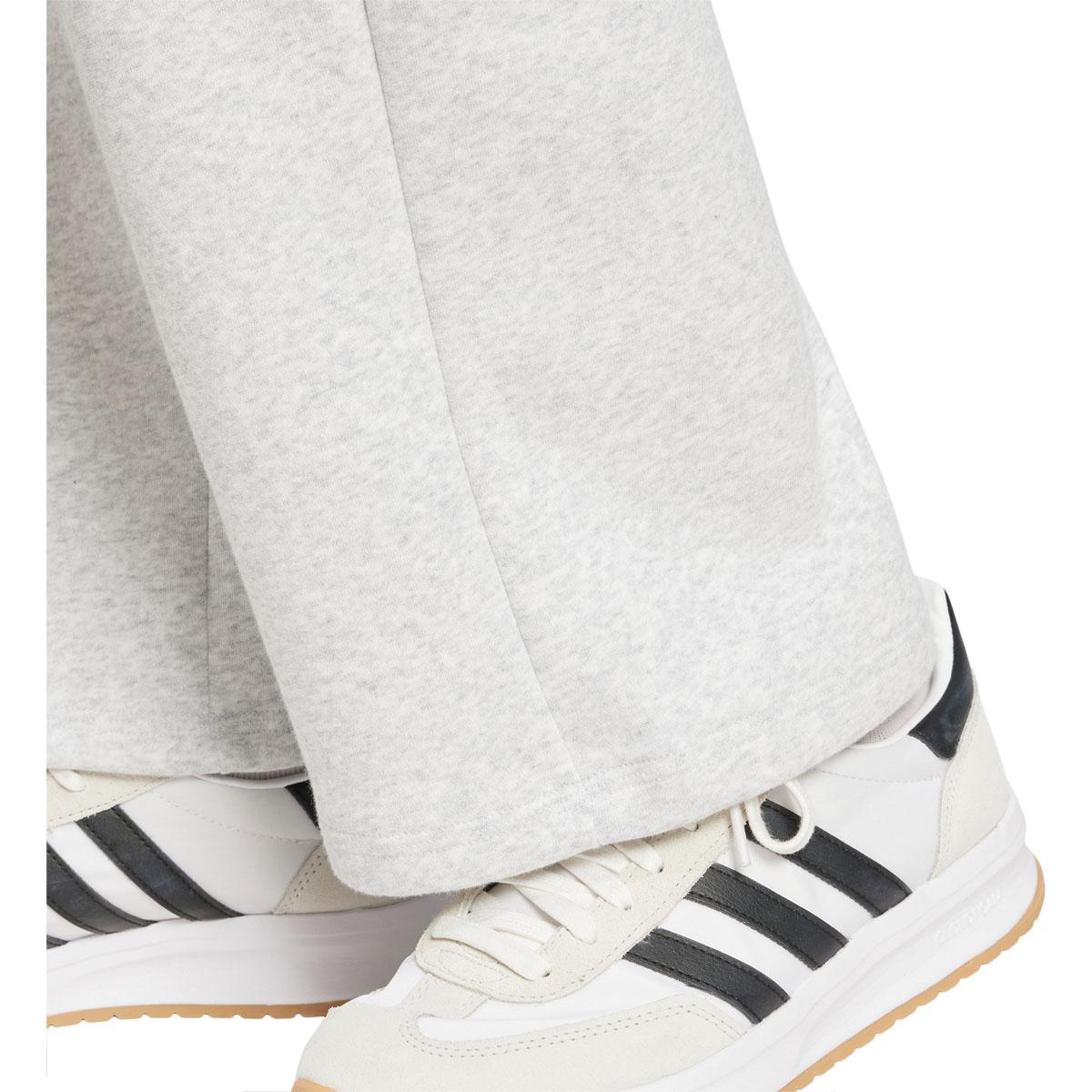 adidas Small Logo Feel Cozy Wide Joggingbukser Dame LGREYH/WHITE