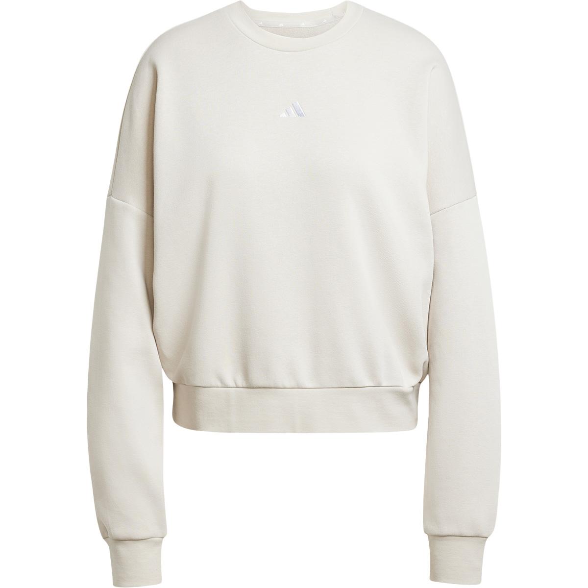adidas Small Logo Feel Cozy Sweatshirt Dame WONALU/SILPEB/CARBON