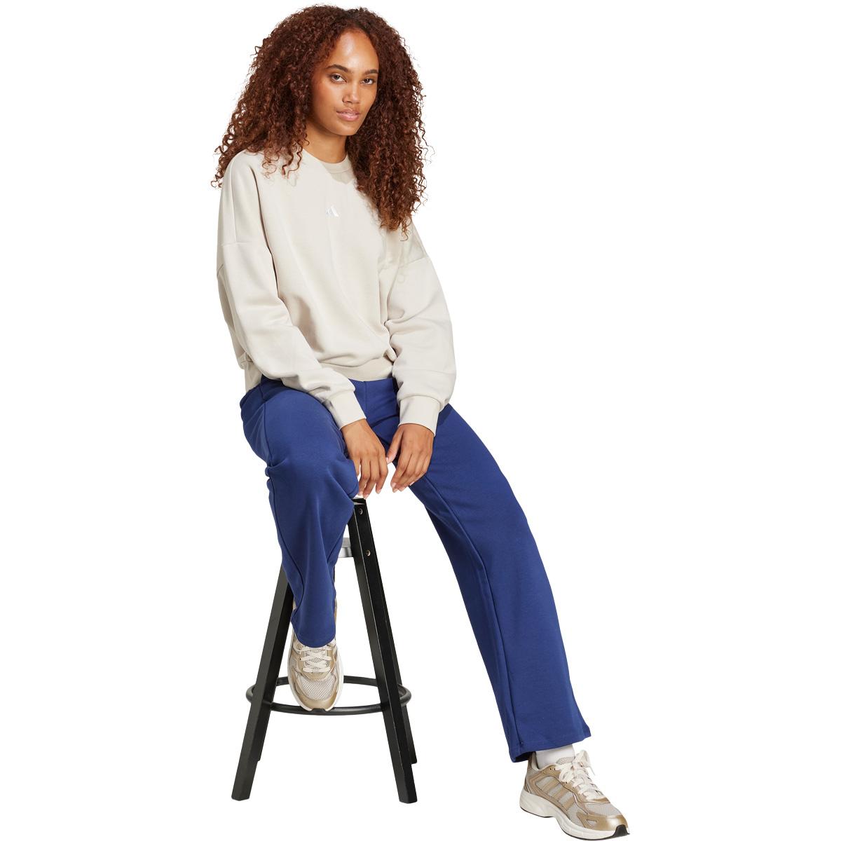 adidas Small Logo Feel Cozy Sweatshirt Dame WONALU/SILPEB/CARBON