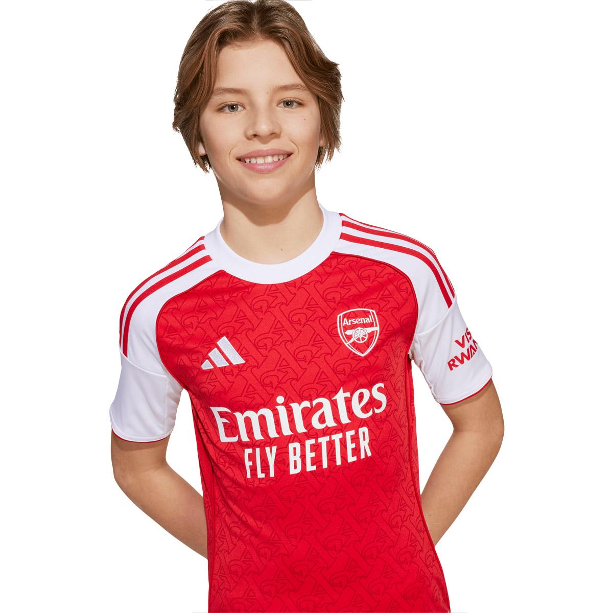 Arsenal FC 25/26 Hjemmebanetrøje Børn Red