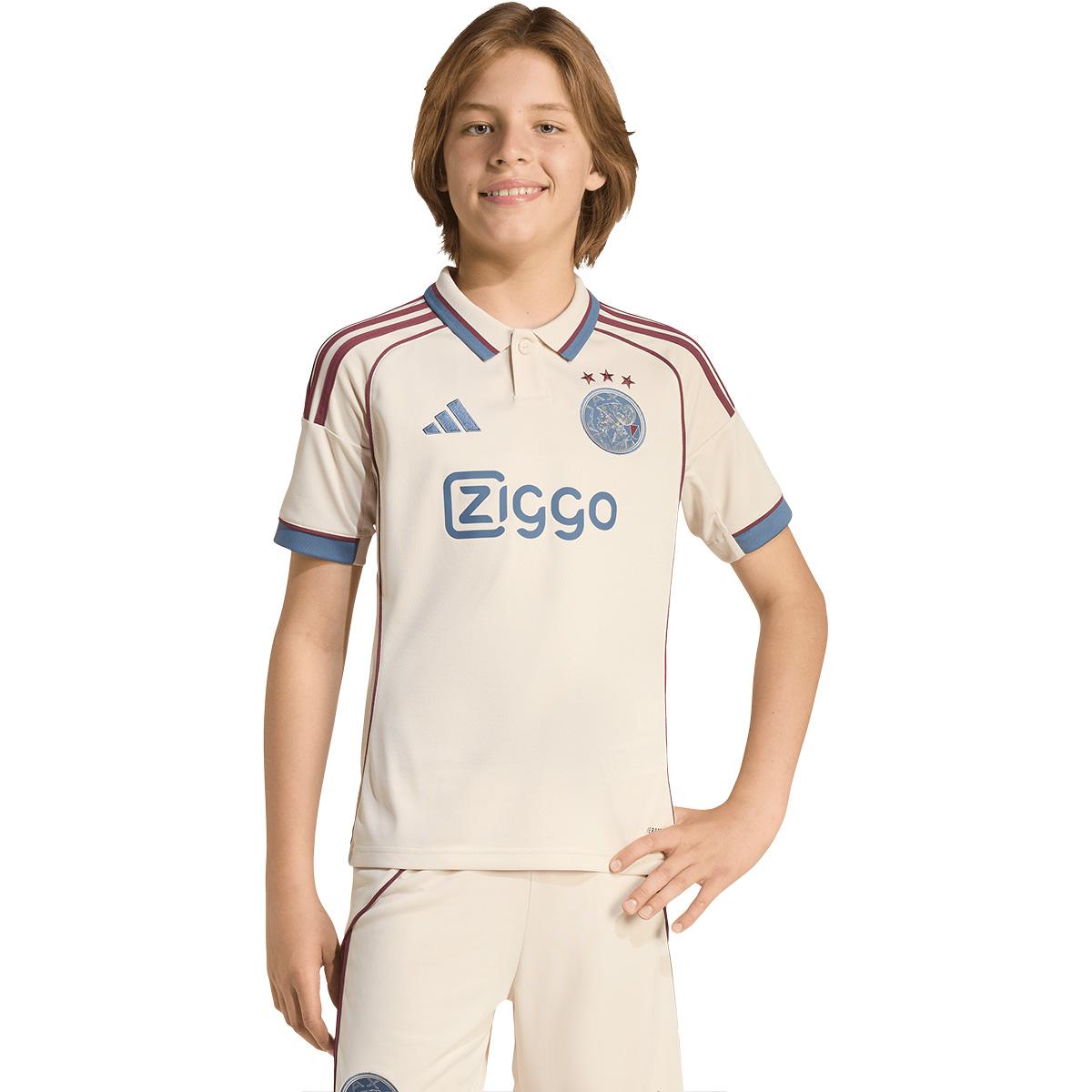AFC Ajax 25/26 3. Trøje Børn Ivory