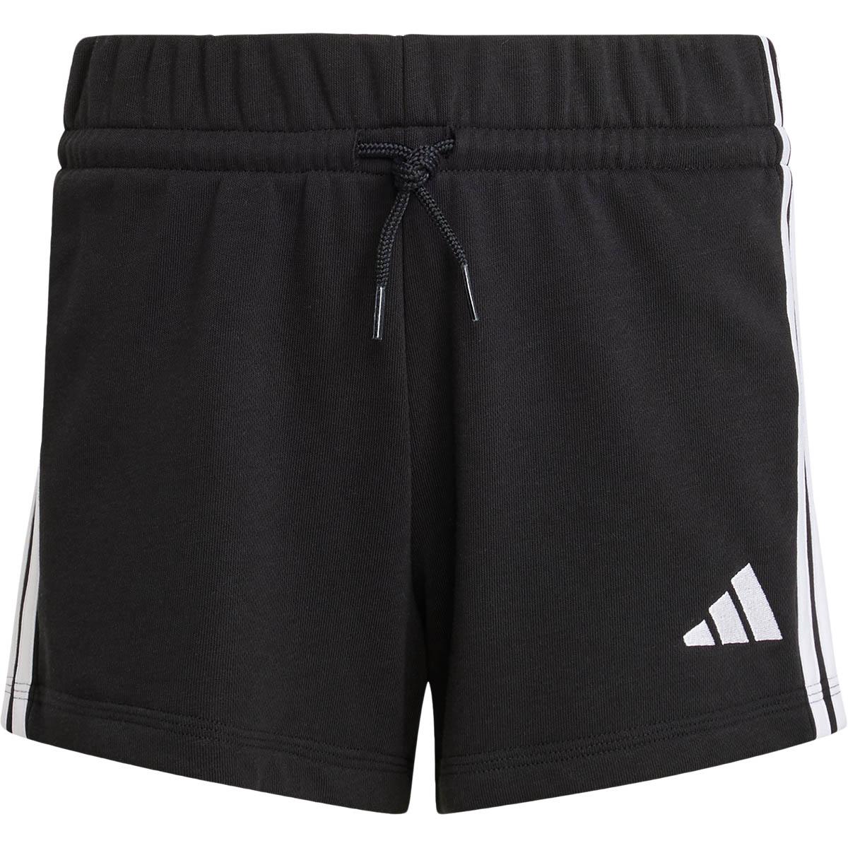 adidas Essentials 3-Stripes Sweat Shorts Børn BLACK/WHITE/BLACK