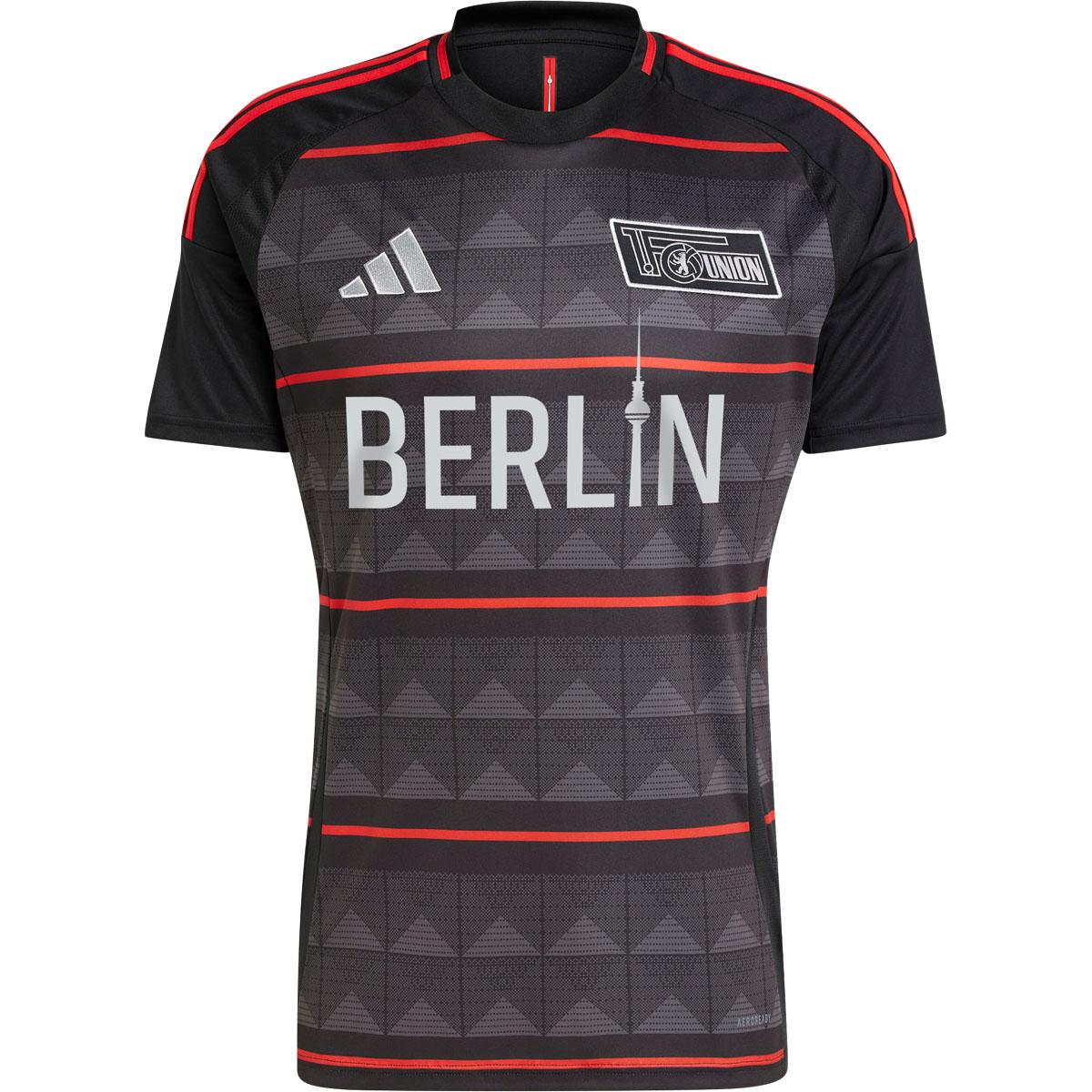 FC Union Berlin 24/25 Udebanetrøje BLACK/WHITE/BLACK