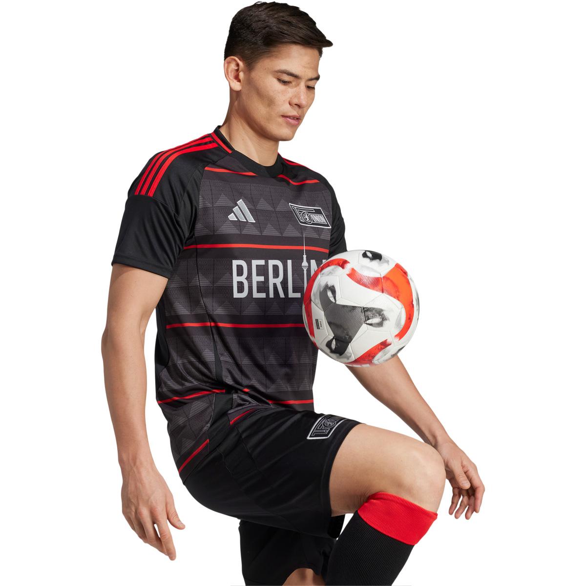 FC Union Berlin 24/25 Udebanetrøje BLACK/WHITE/BLACK