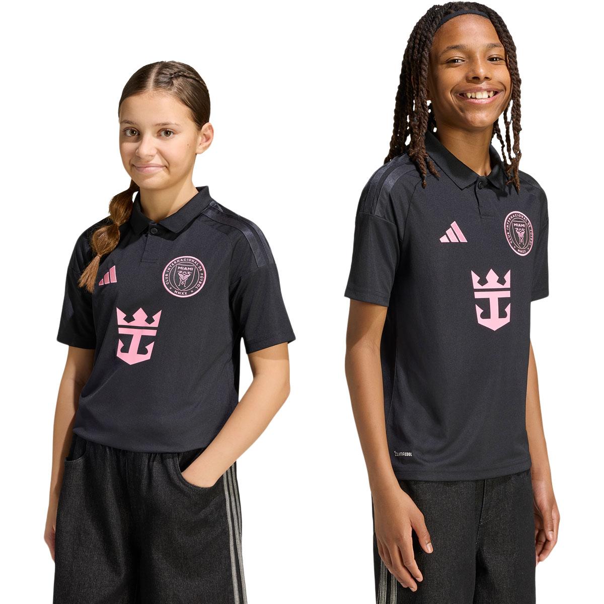 Inter Miami CF 25/26 Udebanetrøje Børn Black