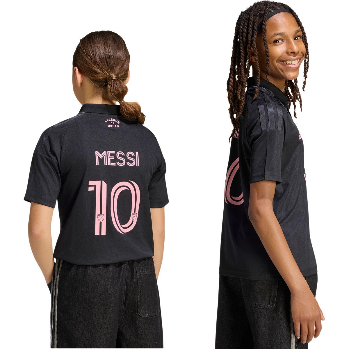 Inter Miami CF 25/26 Udebanetrøje Børn Black