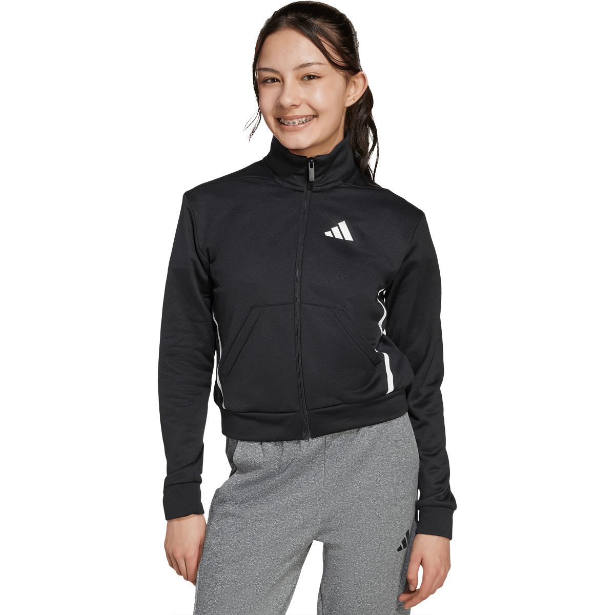 adidas Game & Go Full Zip Track Top Børn Black