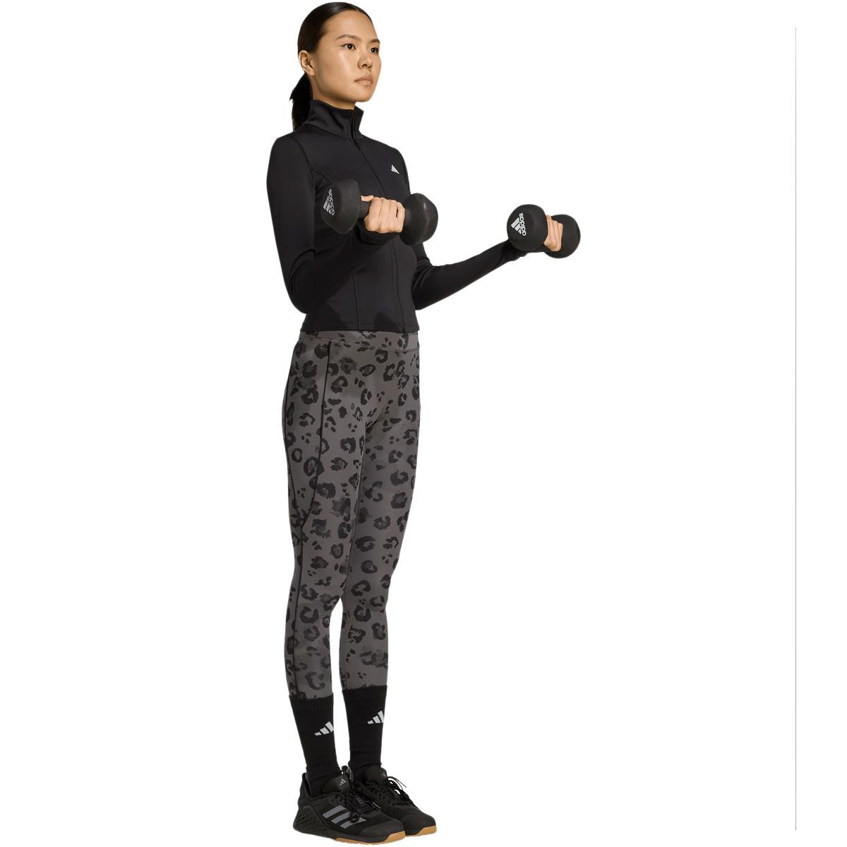 adidas Workout Essentials Full Zip Treningsgenser Dame Black
