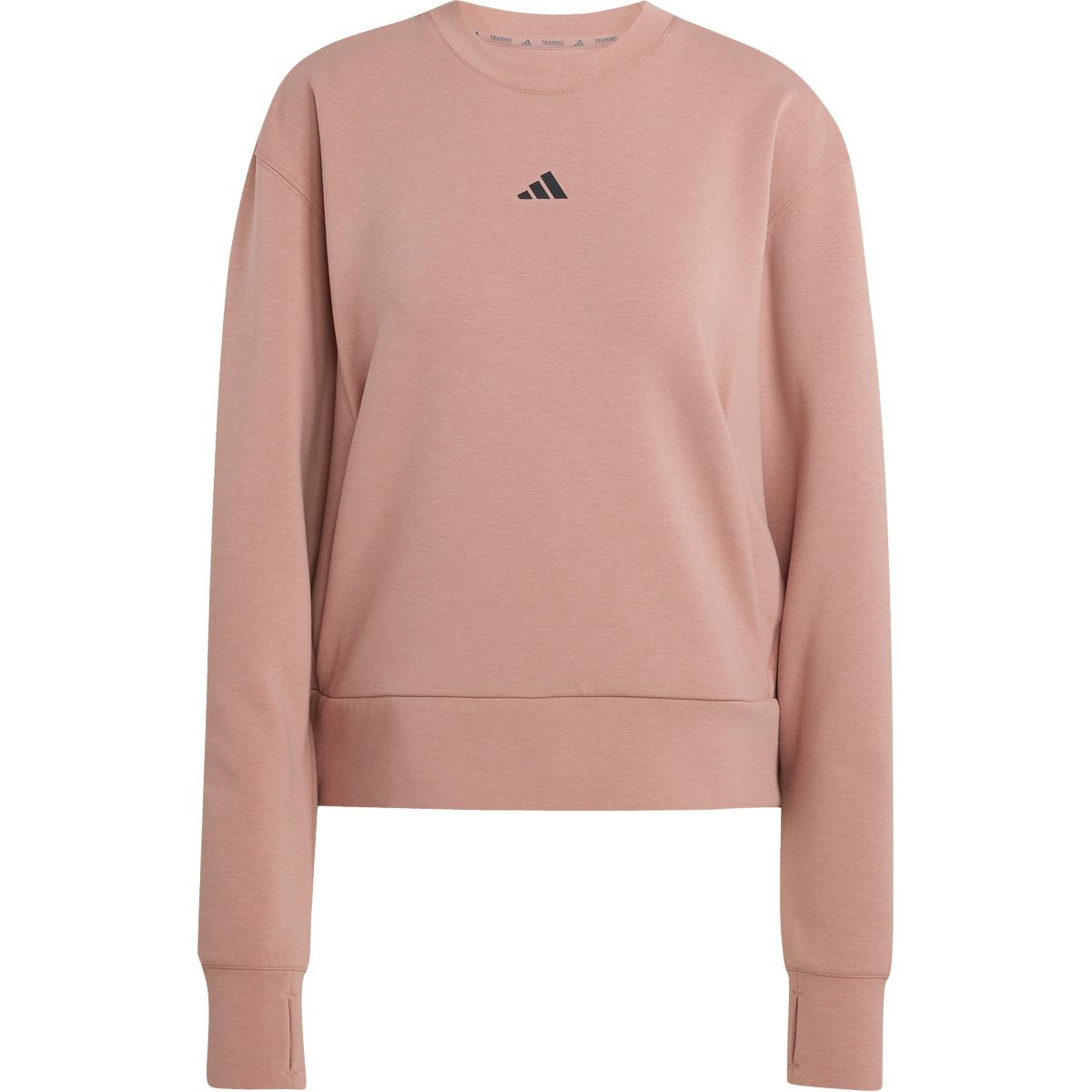 adidas Designed 4 Training Knit Crew Treningstrøye Dame WARCLA/MAGGRE/CBLACK