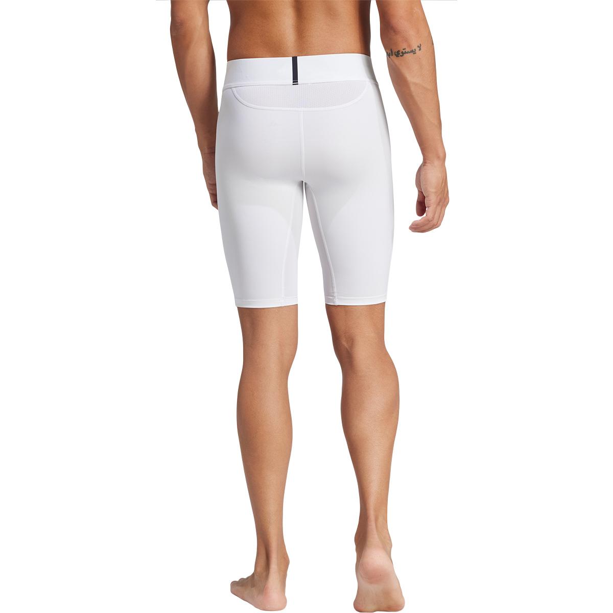 adidas Techfit Korte Baselayer Tights Herre WHITE/PNKFUS/BLILIL/M