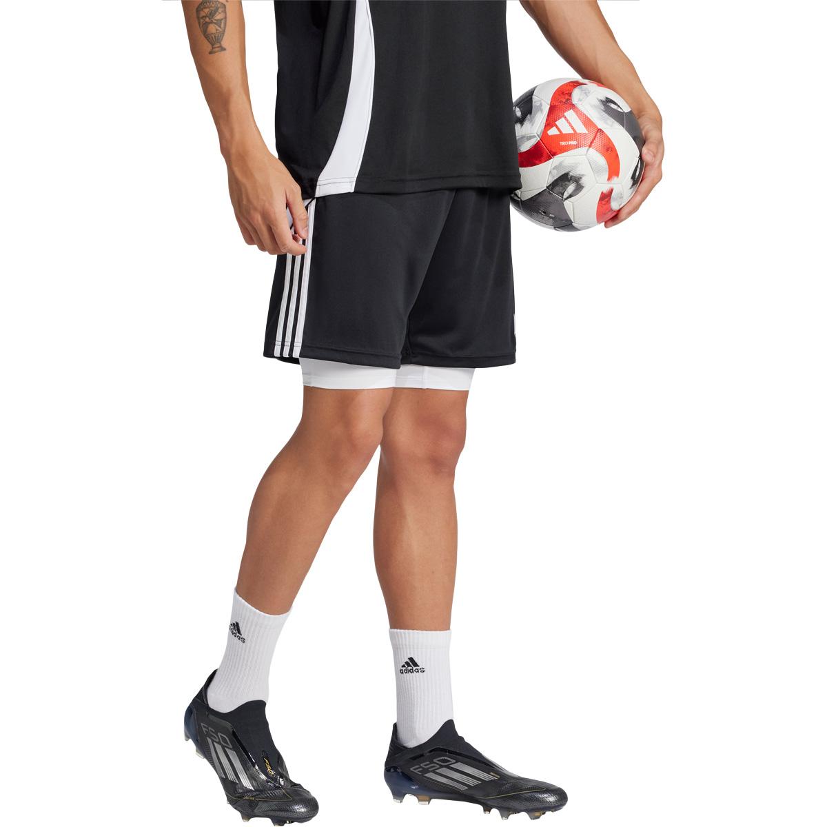 adidas Techfit Korte Baselayer Tights Herre WHITE/PNKFUS/BLILIL/M