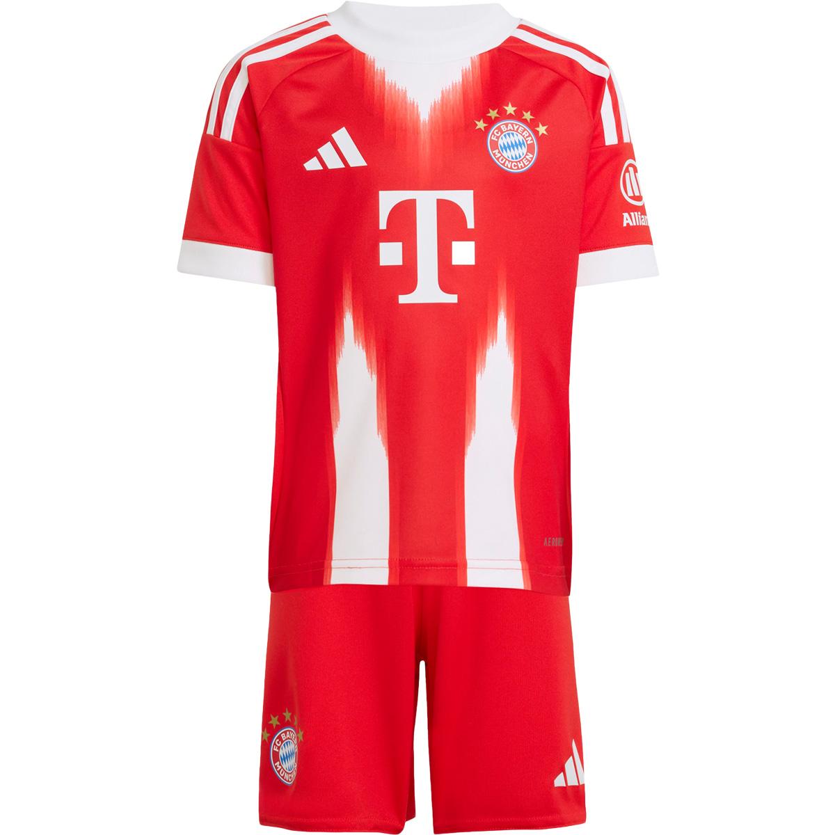 FC Bayern München 25/26 Hjemmebanesæt Børn Red