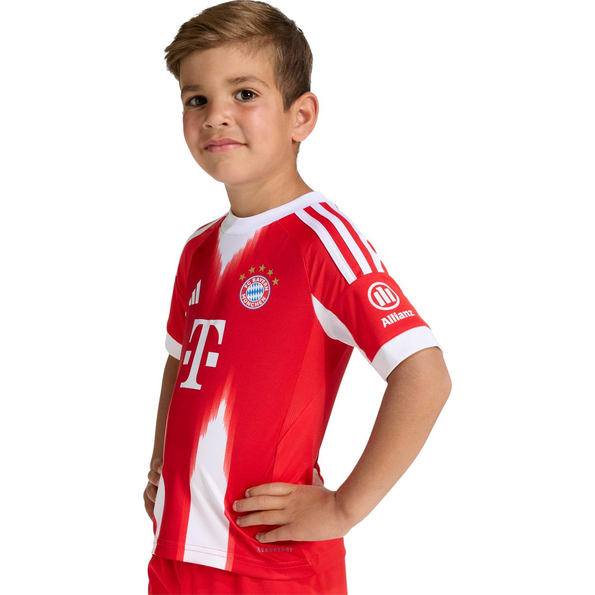 FC Bayern München 25/26 Hjemmebanesæt Børn Red