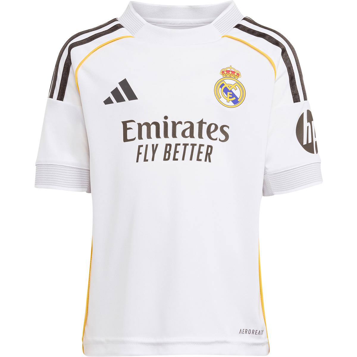 Real Madrid 25/26 Hjemmebanesæt Børn White