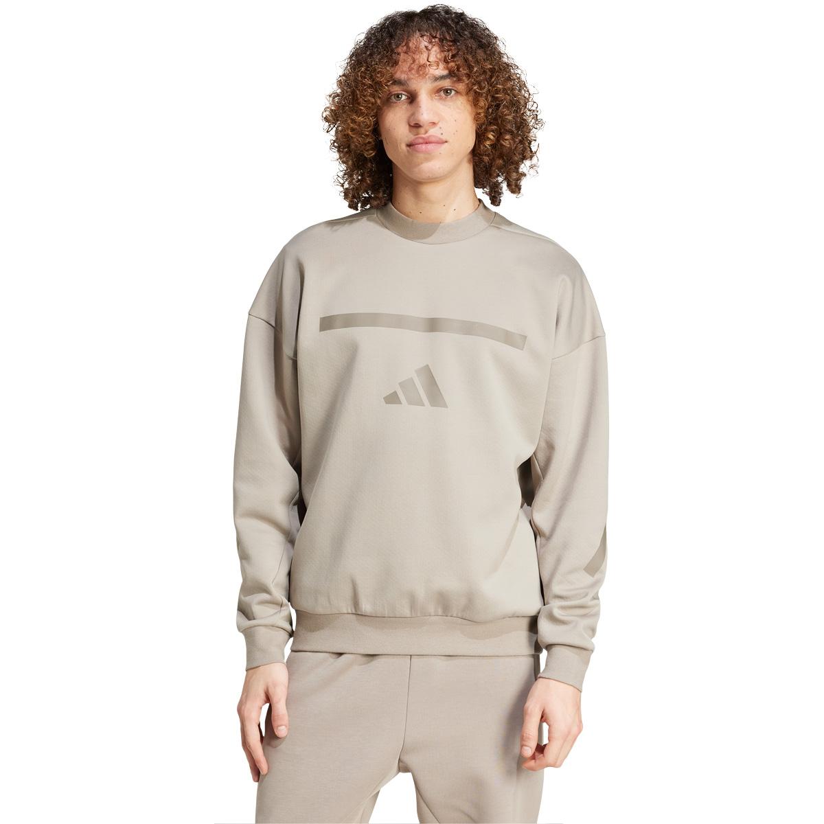 adidas Z.N.E. Crew Sweatshirt Herre PUTBEI/PUTGRE/PUTGRE