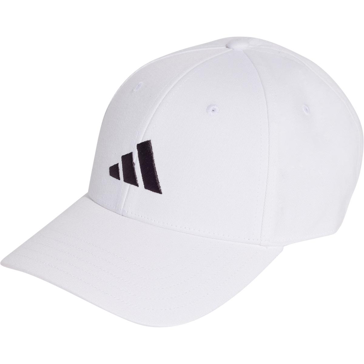 adidas B-Ball Cotton Strapback Cap WHITE/PNKFUS/BLILIL/M