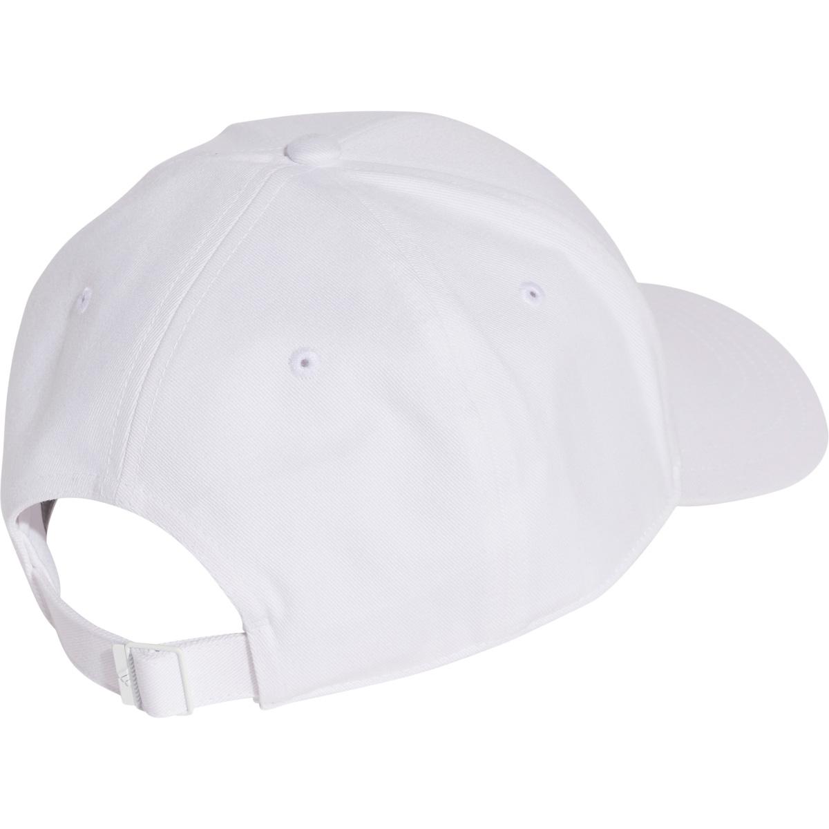 adidas B-Ball Cotton Strapback Cap WHITE/PNKFUS/BLILIL/M