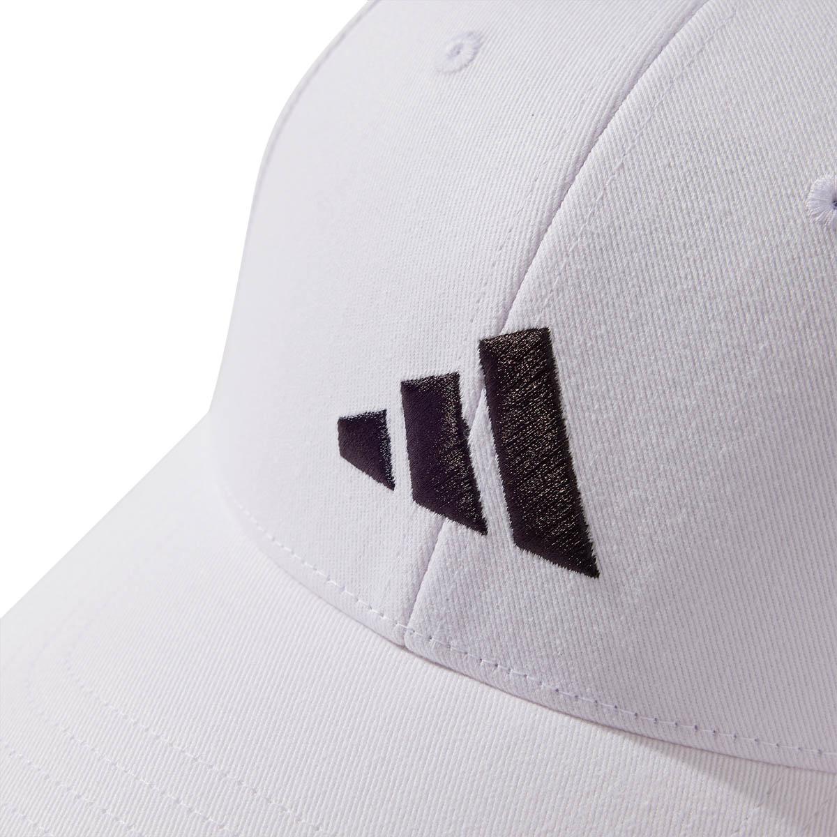 adidas B-Ball Cotton Strapback Cap WHITE/PNKFUS/BLILIL/M