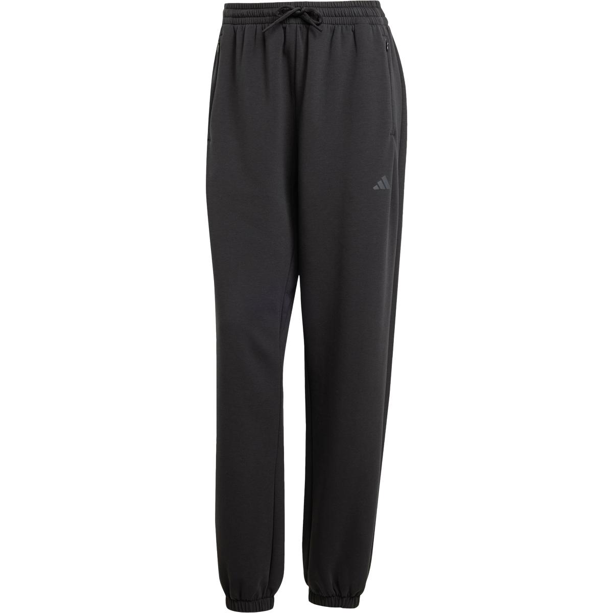 adidas Designed 4 Training Knit Træningsbukser Dame BLACK/WHITE/BLACK
