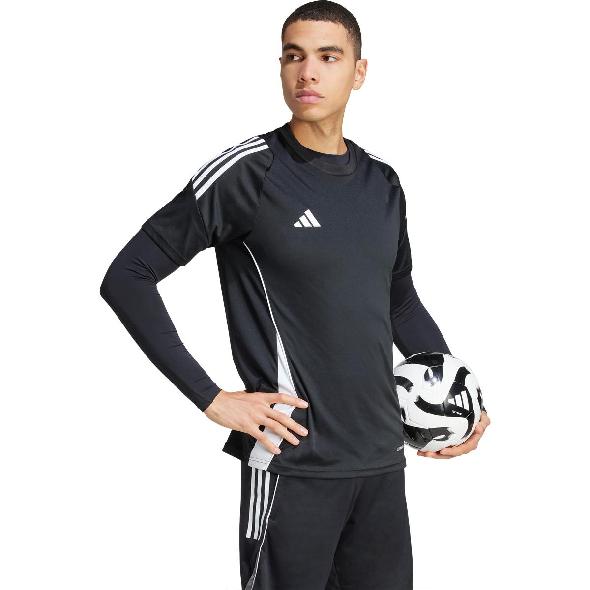 adidas Techfit Langærmet Baselayer T-shirt Herre BLACK/WHITE
