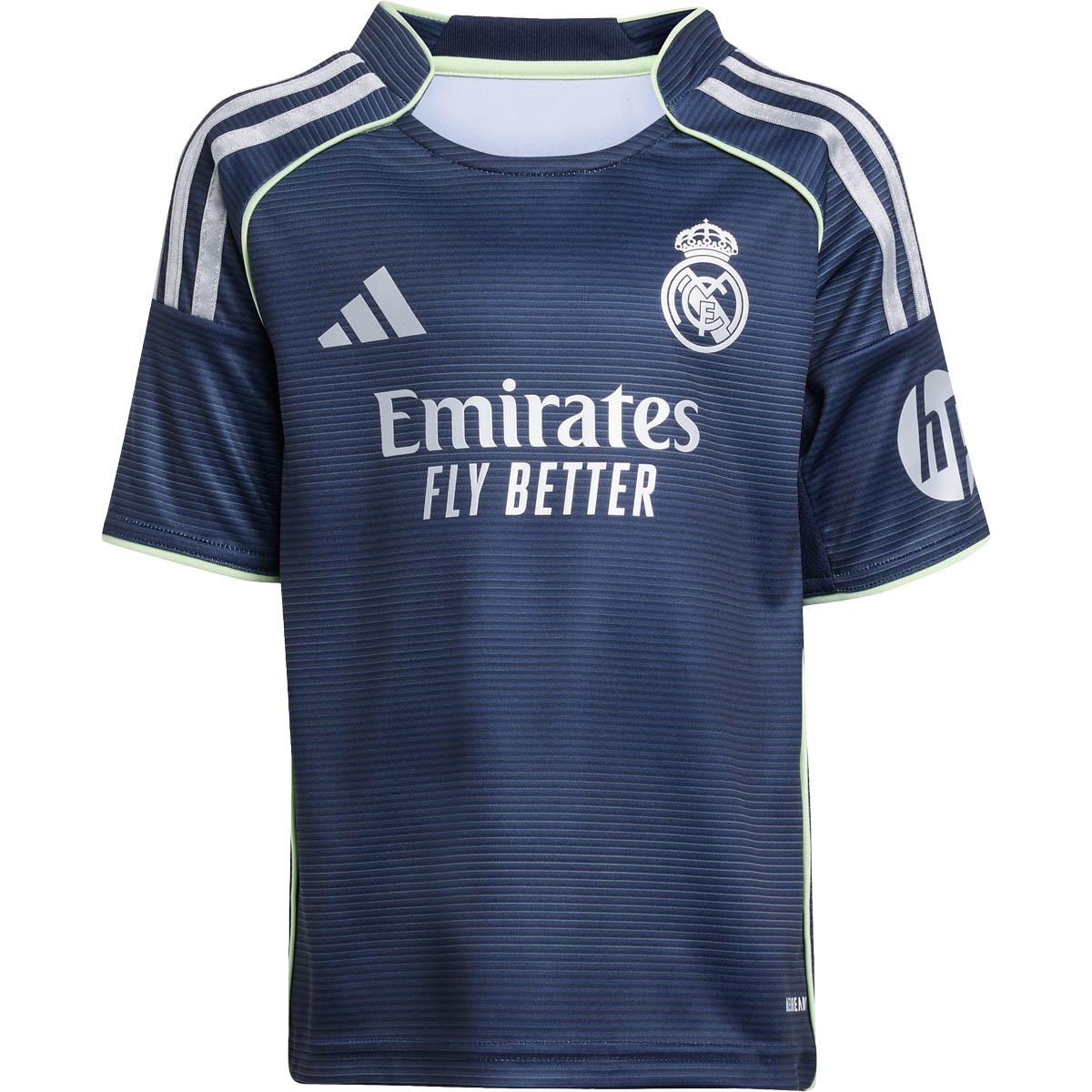 Real Madrid 25/26 Udebanesæt Børn Navy
