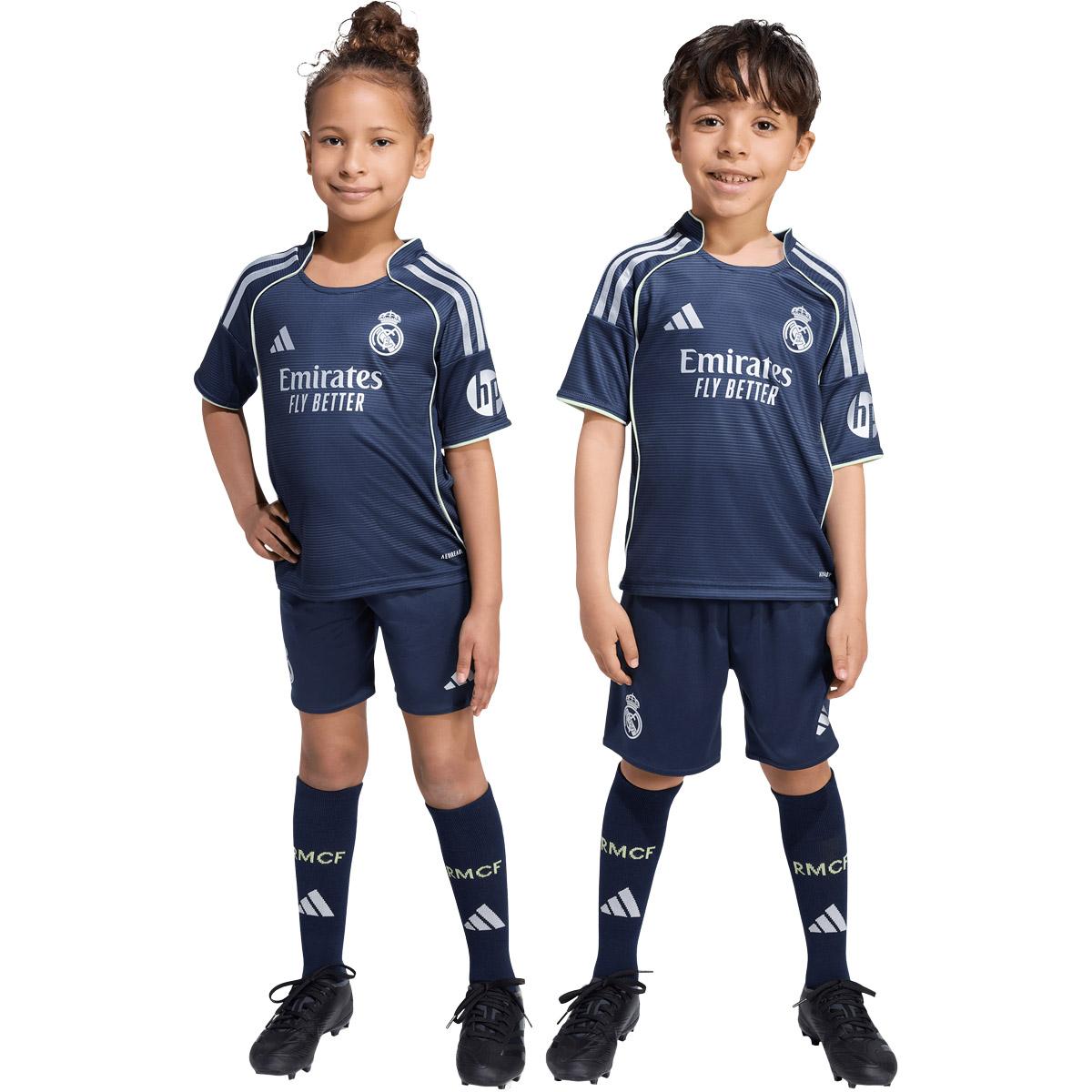 Real Madrid 25/26 Udebanesæt Børn Navy