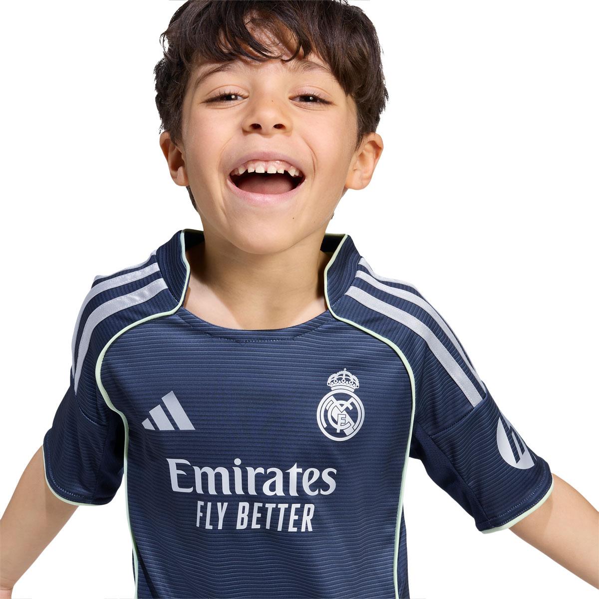 Real Madrid 25/26 Udebanesæt Børn Navy