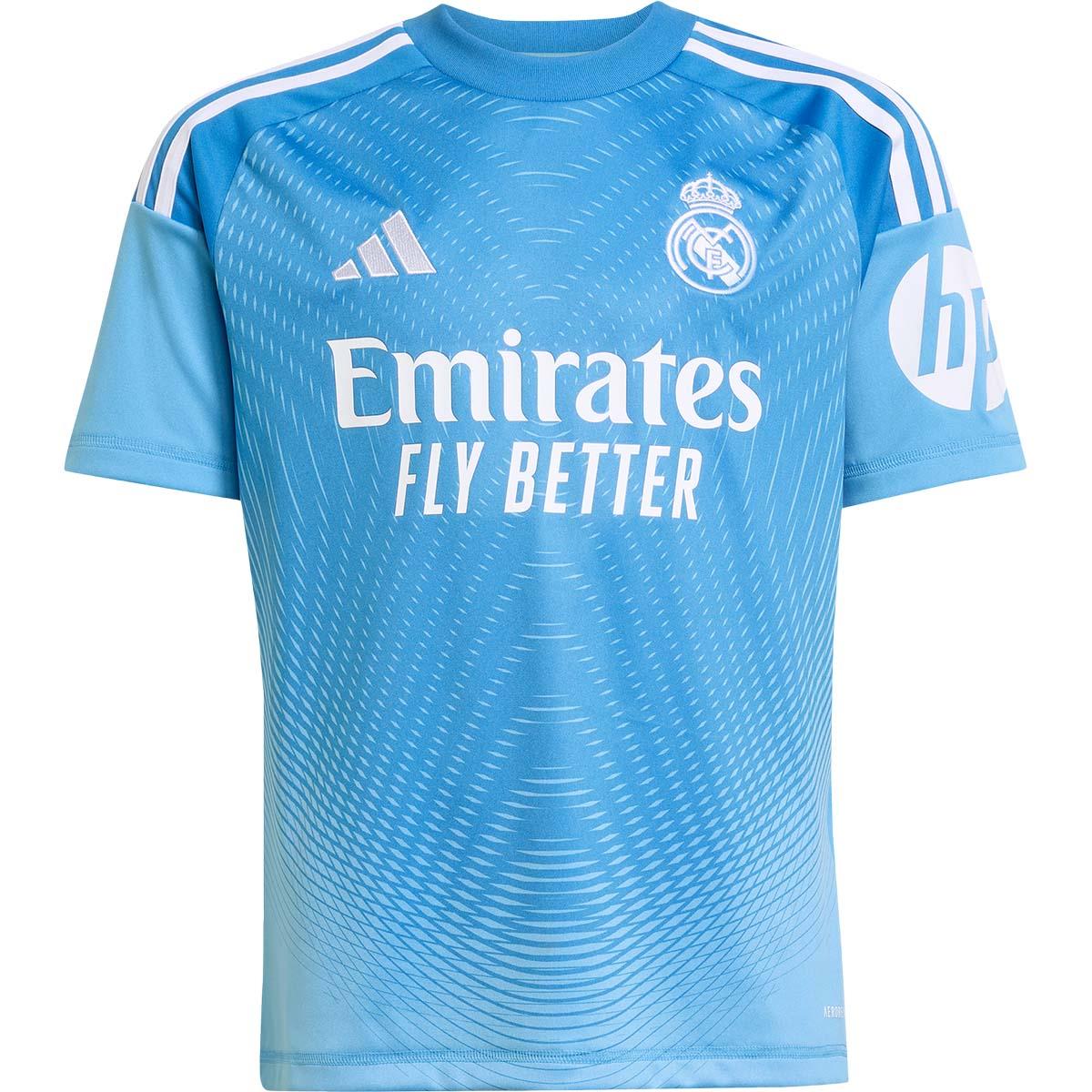 Real Madrid 25/26 Målmandstrøje Børn Blue