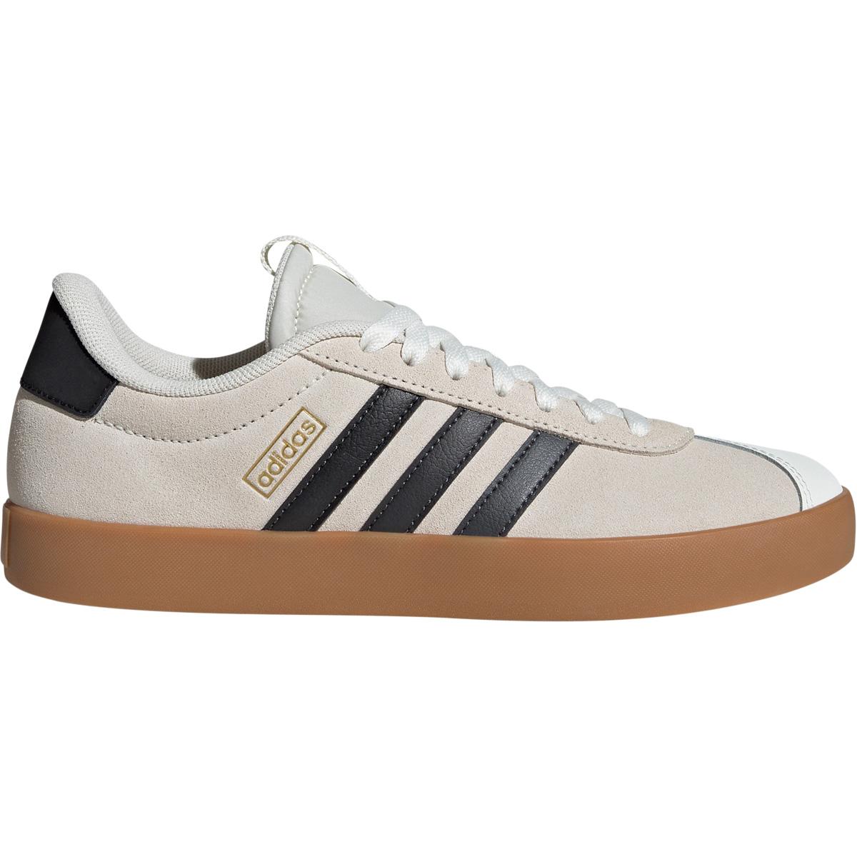 adidas VL Court 3.0 Suede Sneakers Dame Beige