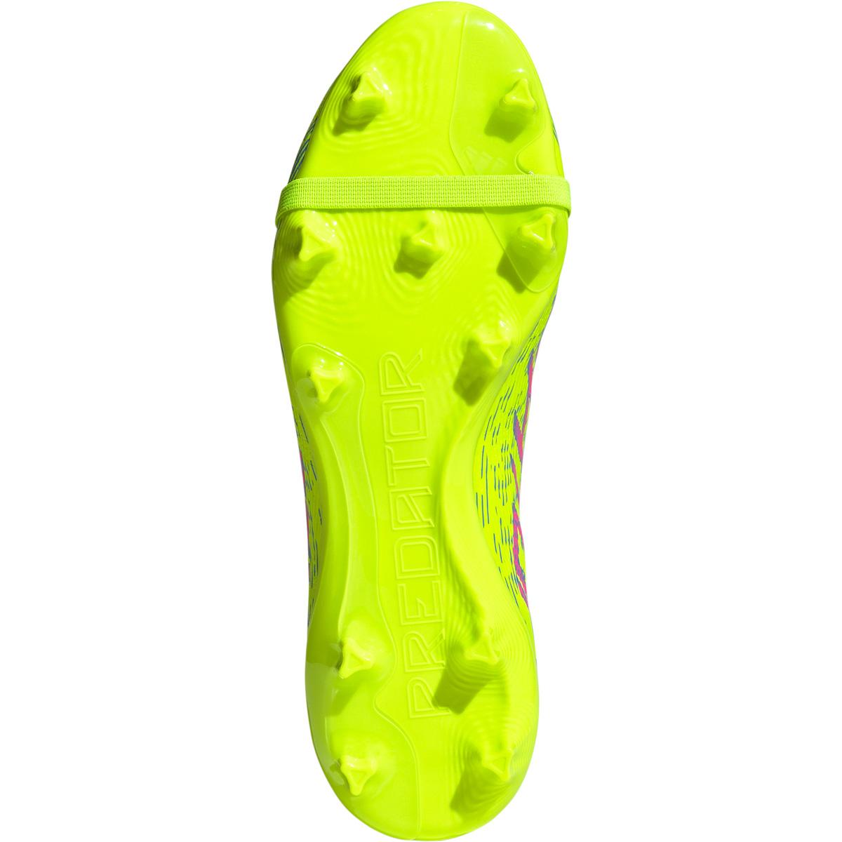 adidas Predator League FT FG/MG Fodboldstøvler LUCLEM/CWHITE/LUCPNK
