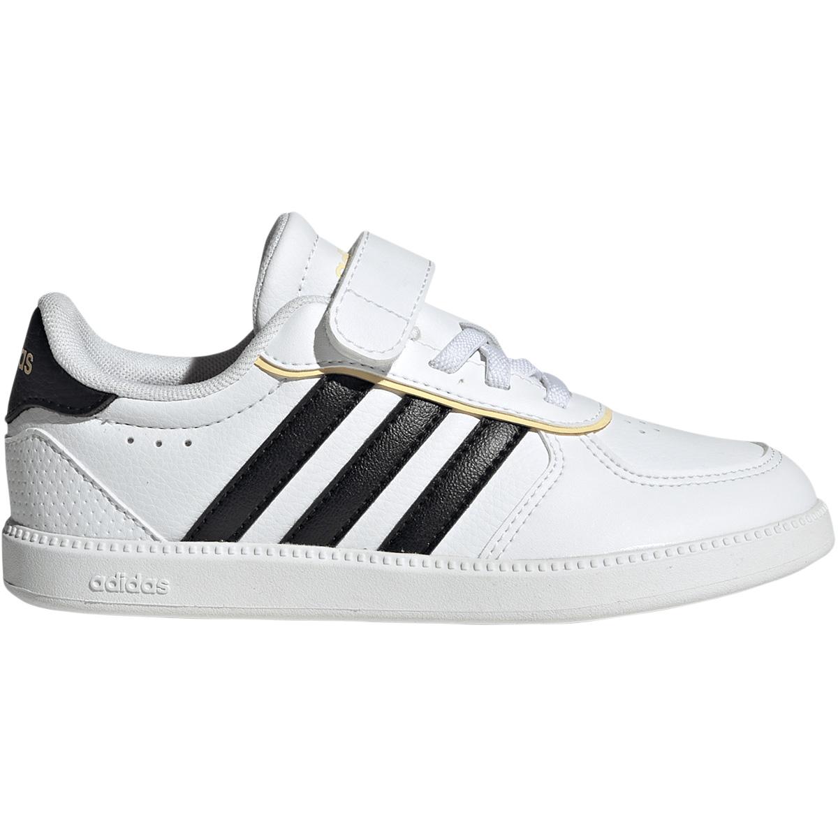 adidas Breaknet Sleek C Velcro Sneakers Børn FTWWHT/CBLACK/ORGTIN