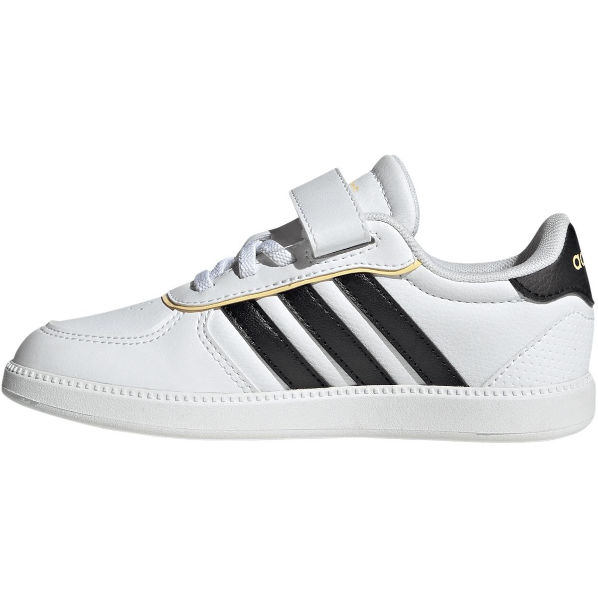 adidas Breaknet Sleek C Velcro Sneakers Børn FTWWHT/CBLACK/ORGTIN
