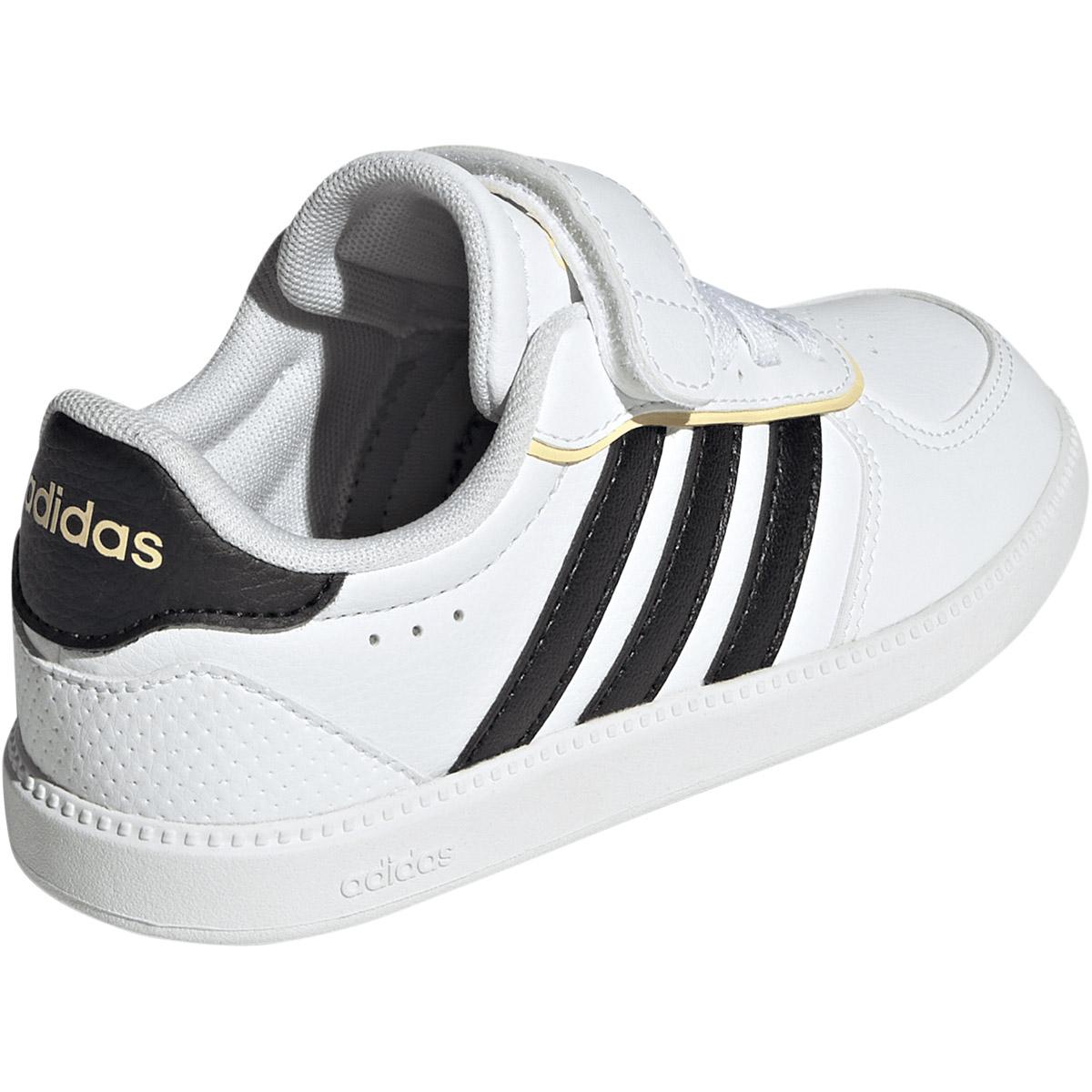 adidas Breaknet Sleek C Velcro Sneakers Børn FTWWHT/CBLACK/ORGTIN
