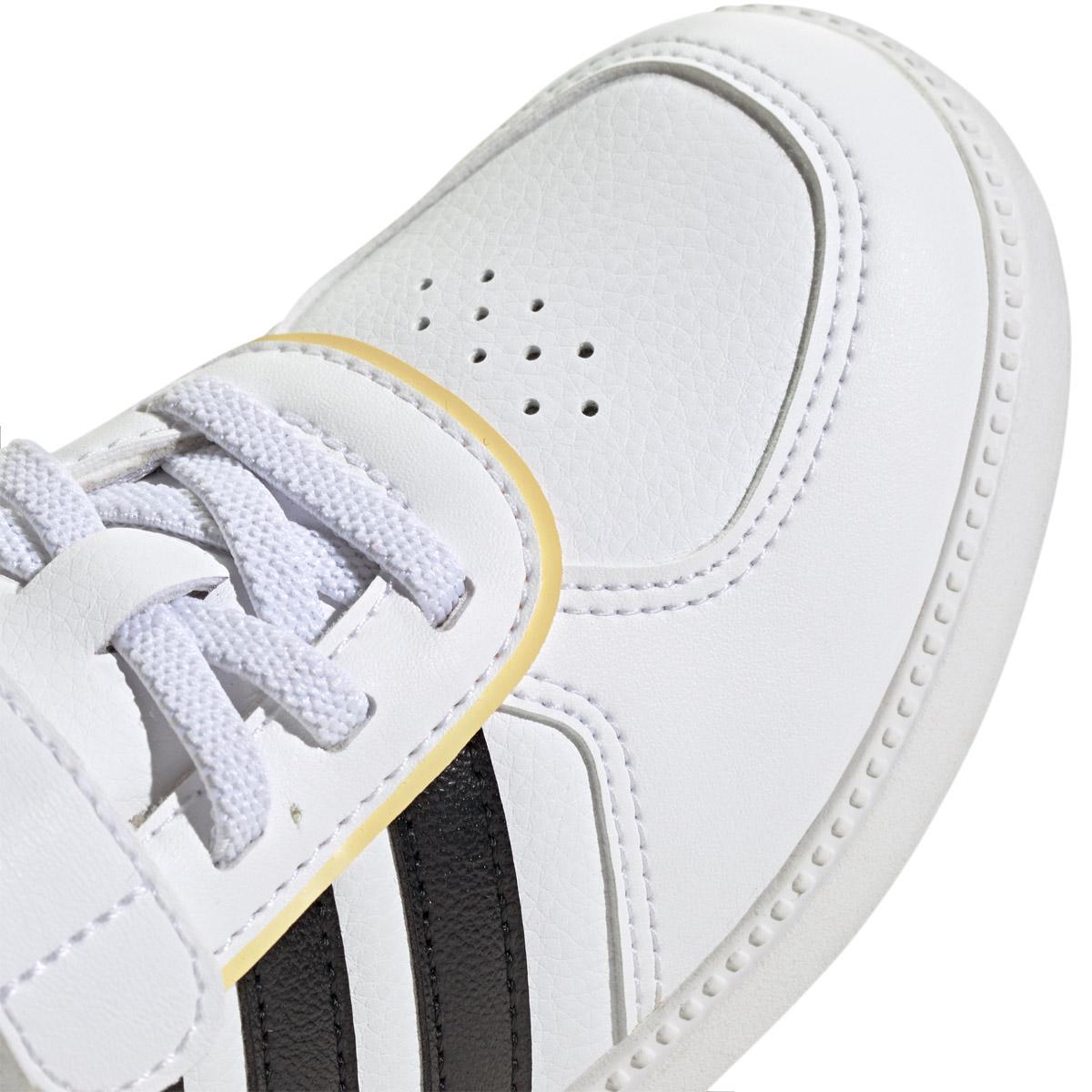 adidas Breaknet Sleek C Velcro Sneakers Børn FTWWHT/CBLACK/ORGTIN