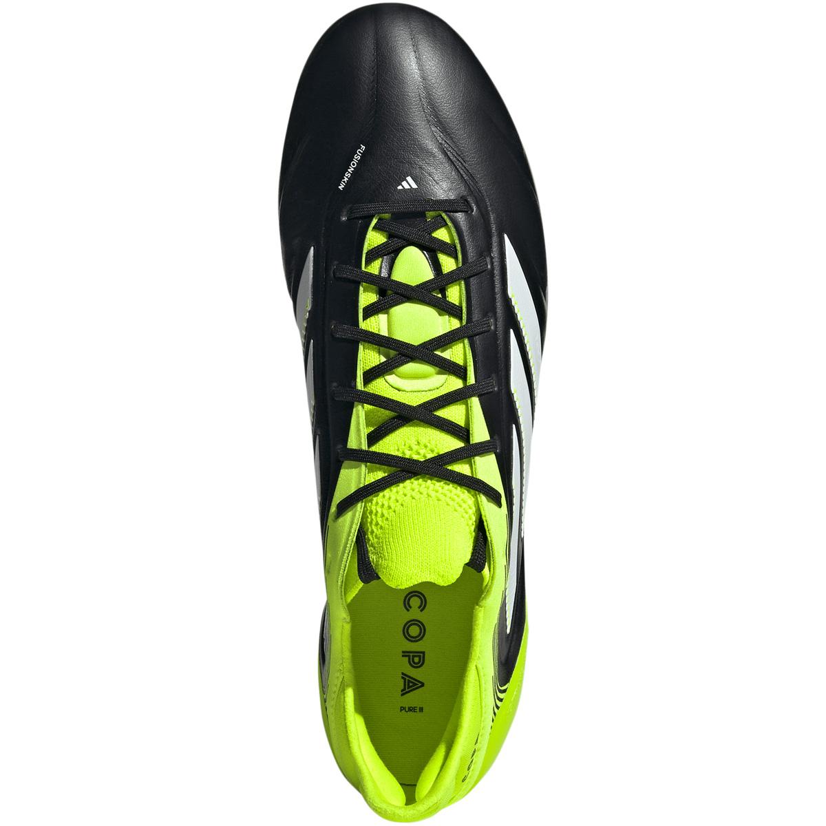 adidas Copa Pure III Elite AG Fodboldstøvler Black/Neon Green