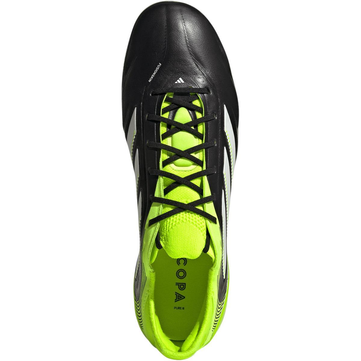 adidas Copa Pure III Elite SG Fodboldstøvler Black/Lime