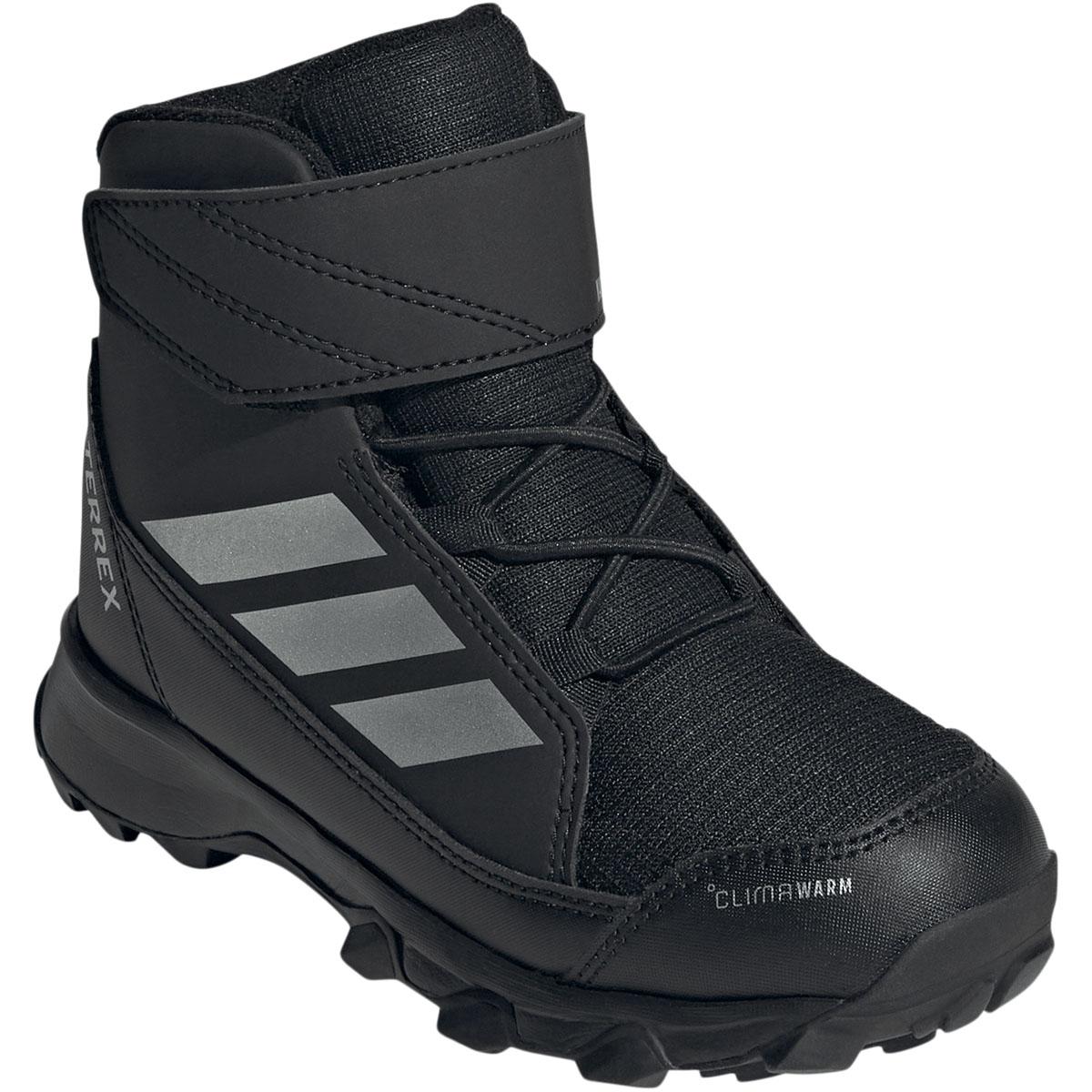 adidas Terrex Snow Climawarm Velcro Vandrestøvler Børn CBLACK/MSILVE/CBLACK