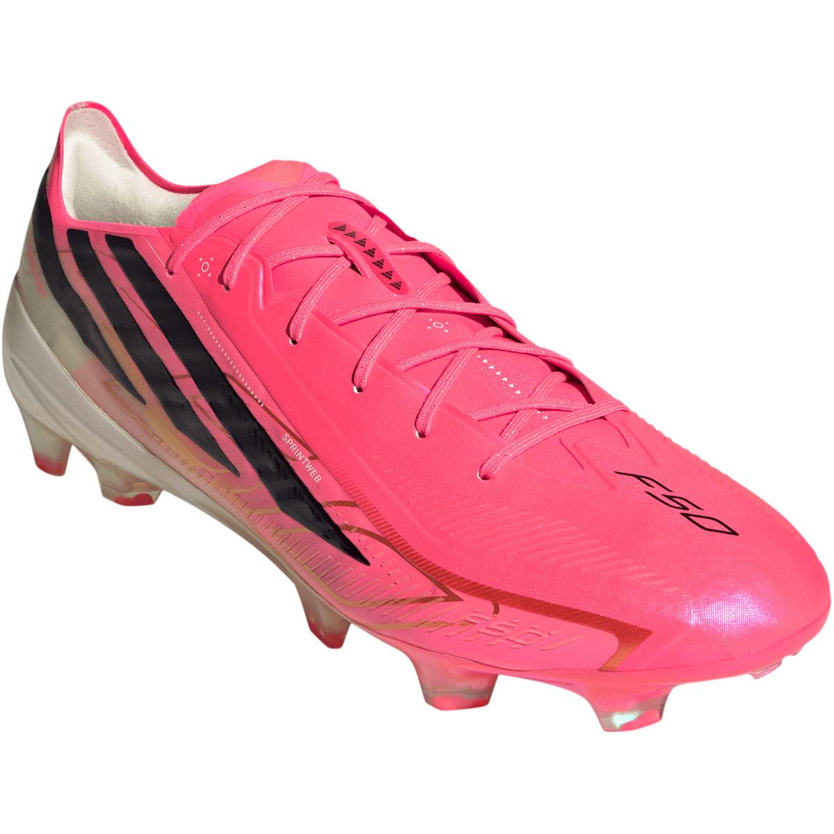 adidas F50 Hyperfast Elite FG Fodboldstøvler SOLTUR/CBLACK/GOLDMT