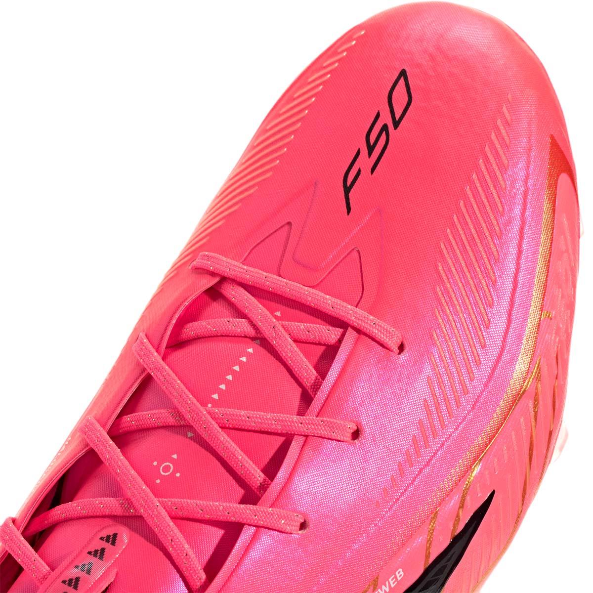 adidas F50 Hyperfast Elite FG Fodboldstøvler SOLTUR/CBLACK/GOLDMT