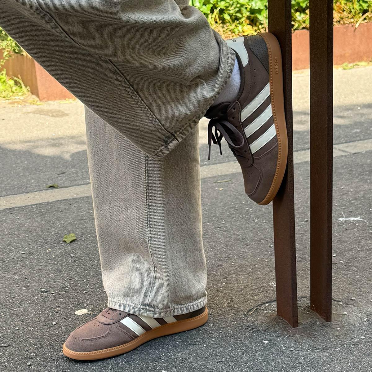 adidas Breaknet Sleek Sneakers Dame Brown