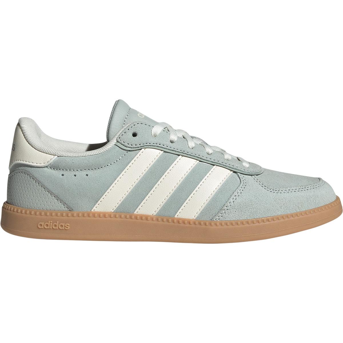 adidas Breaknet Sleek Suede Sneakers Dame Green