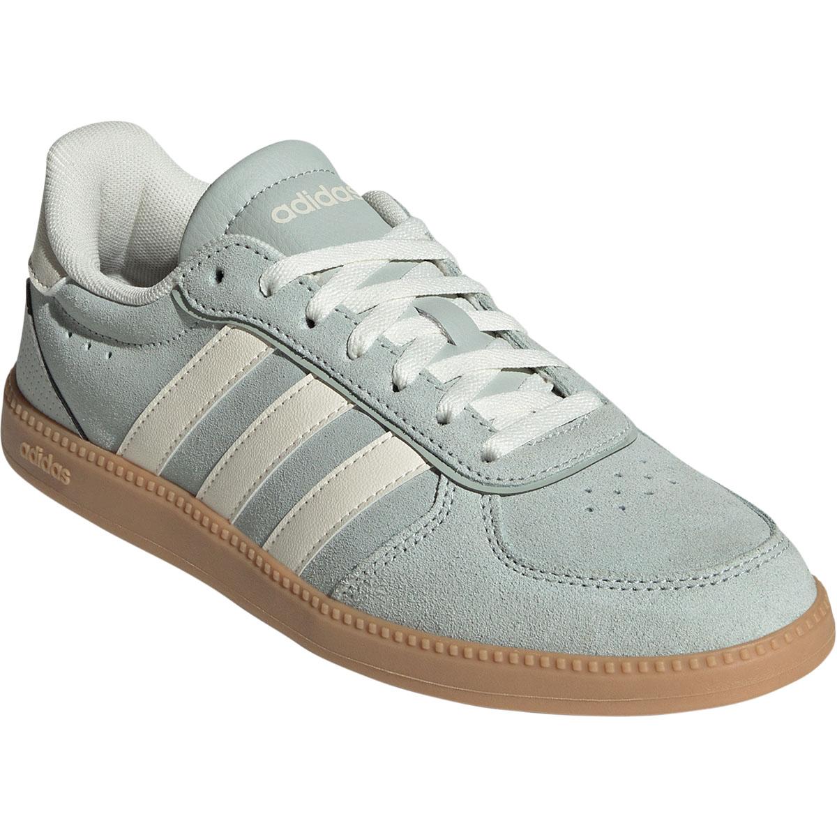 adidas Breaknet Sleek Suede Sneakers Dame Green