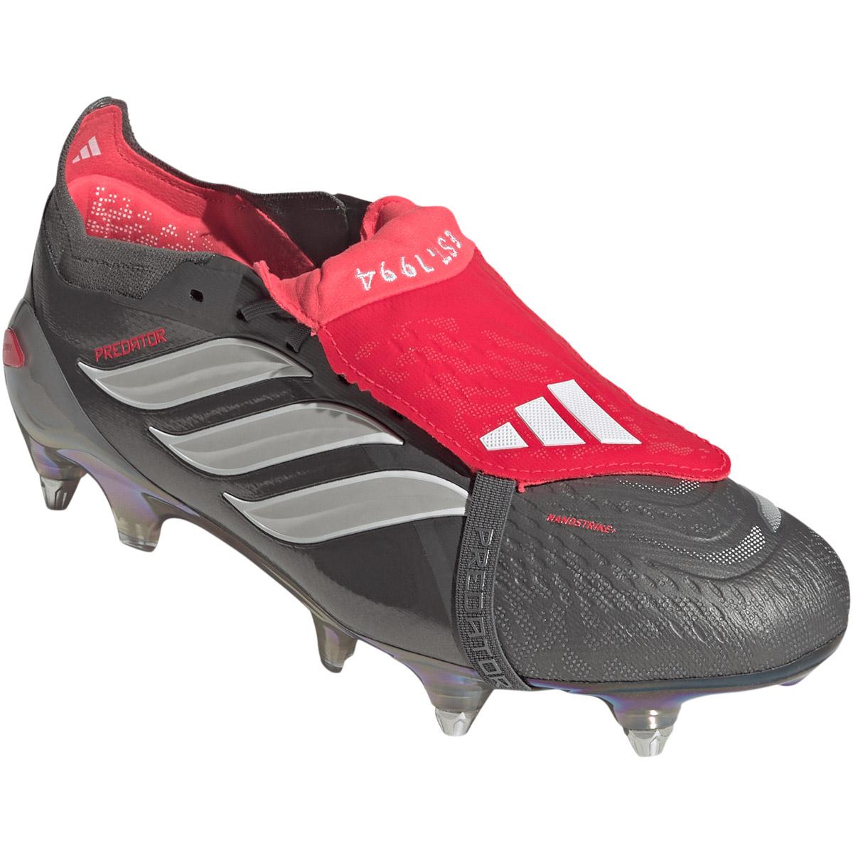 adidas Predator Elite FT SG Fodboldstøvler Grey/Red