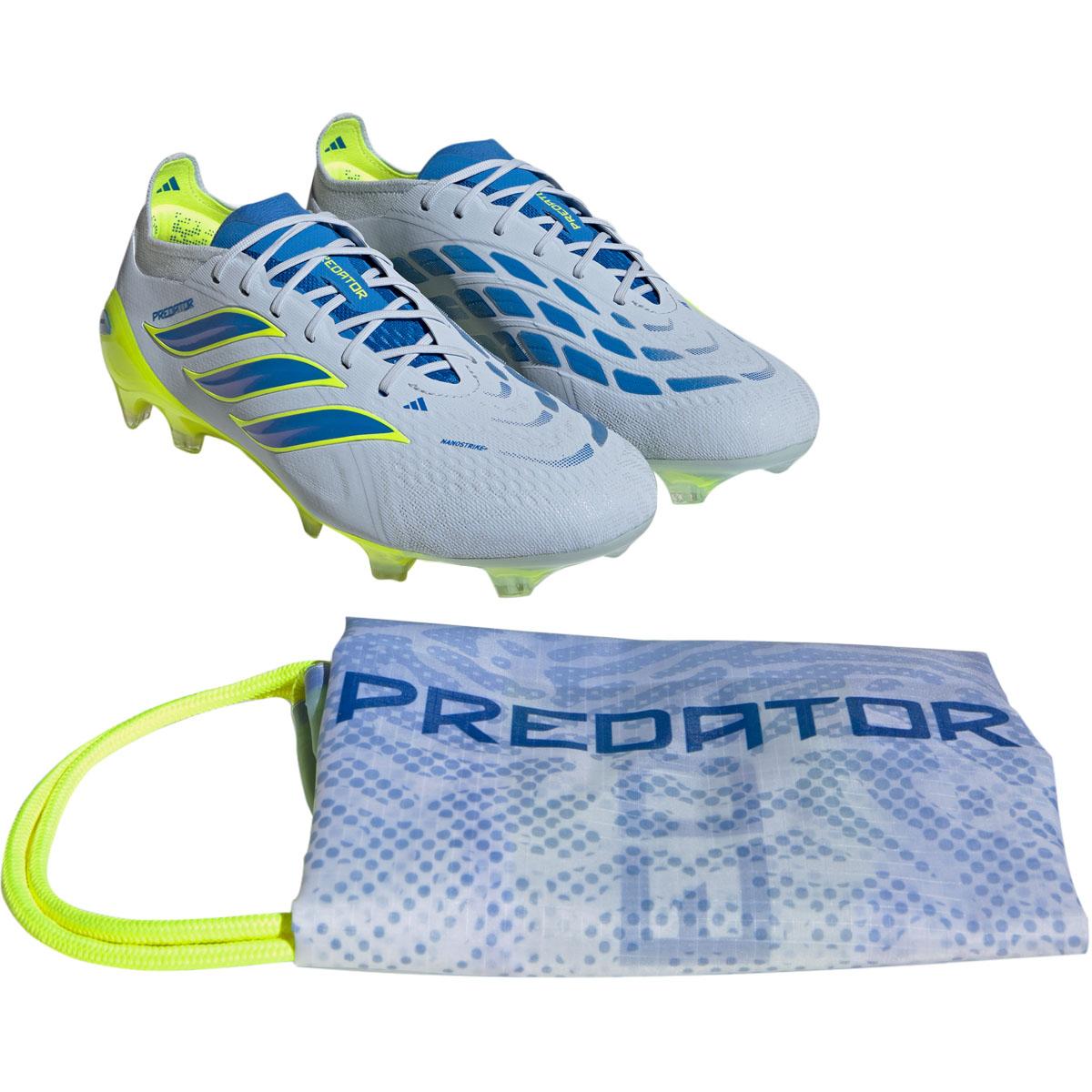 adidas Predator Elite FG Fodboldstøvler Light Blue/Blue