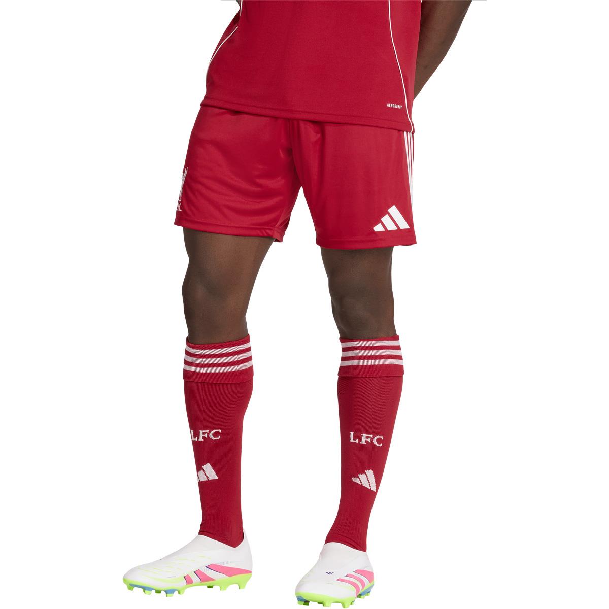Liverpool FC 25/26 Hjemmebaneshorts Rød