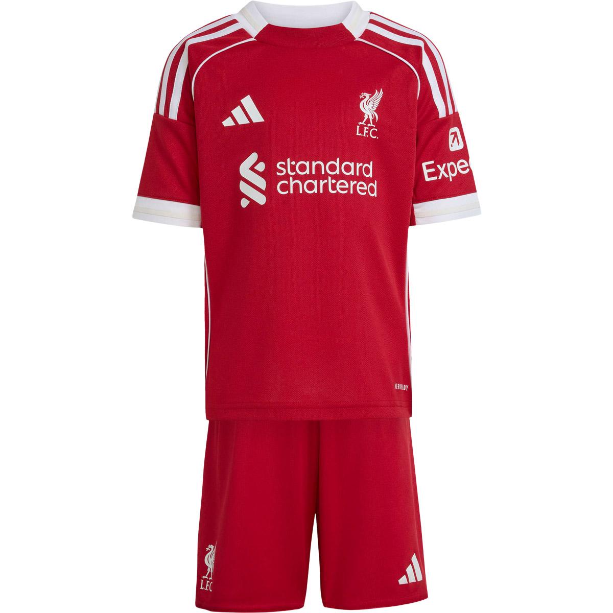 Liverpool FC 25/26 Hjemmebanesæt Børn Rød