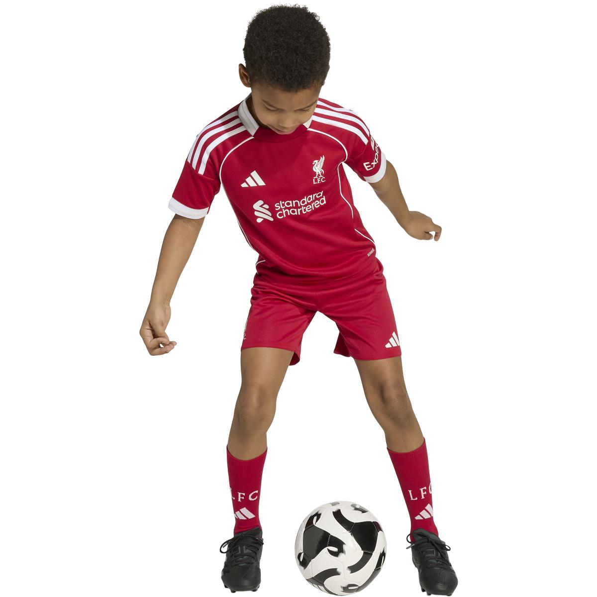 Liverpool FC 25/26 Hjemmebanesæt Børn Rød